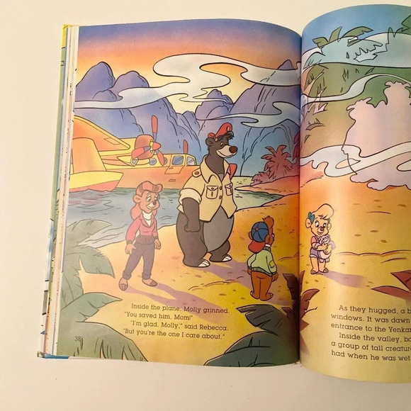 Vtg 1991 Disneys Talespin Mommy For A Day  by Ann Braybrooks Mallard Press Book - Picture 14 of 16